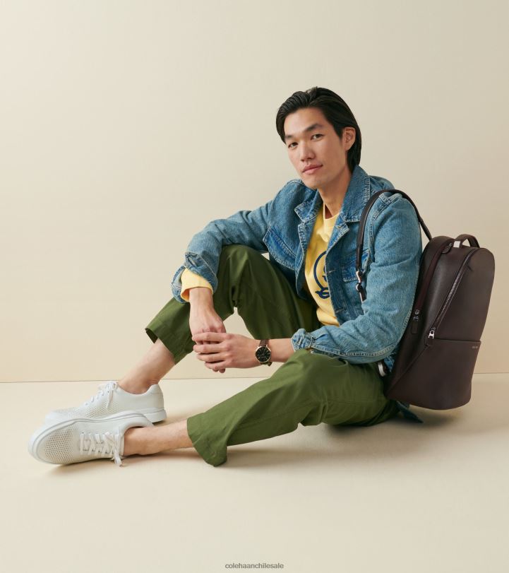 Cole Haan mochila triboro chocolate negro B8D8B548 hombres accesorios