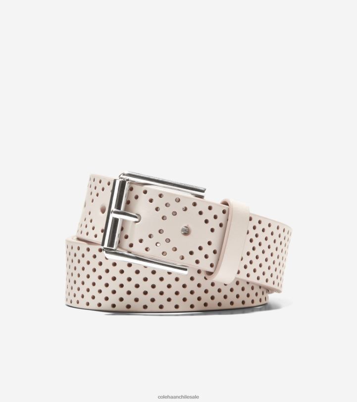 Cole Haan Cinturón perforado con bloques de color de 35 mm sésamo B8D8B577 hombres accesorios