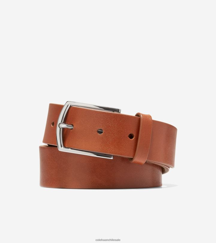 Cole Haan cinturón Washington perforado de 35 mm bronceado británico B8D8B572 hombres accesorios