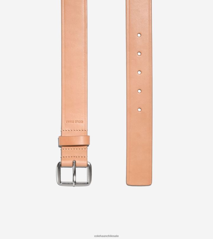 Cole Haan cinturón de vestir vachetta de 35 mm beige B8D8B573 hombres accesorios