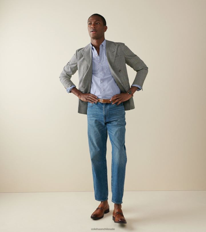 Cole Haan cinturón perforado washington de 32 mm bronceado británico B8D8B568 hombres accesorios