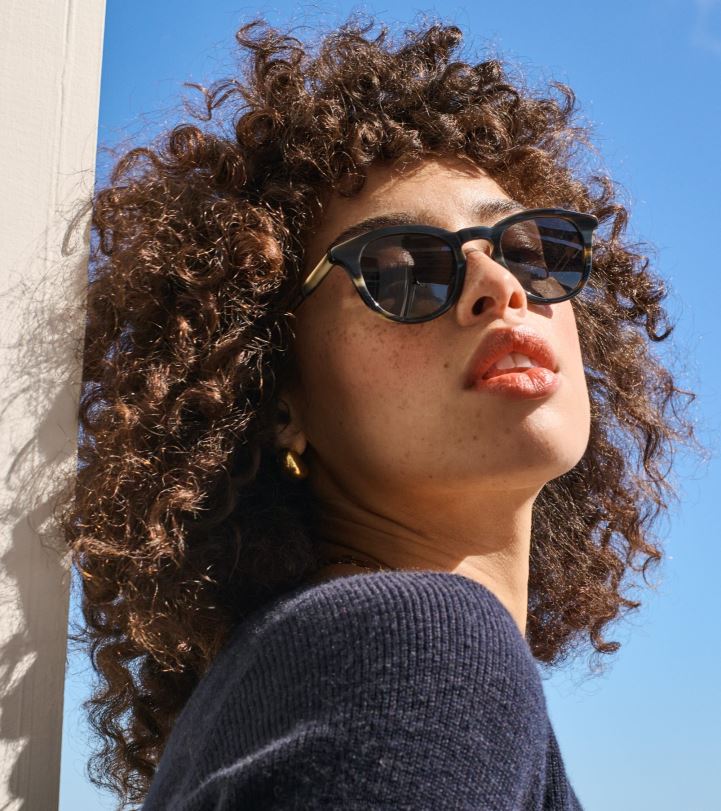 Cole Haan gafas de sol redondas modernas bronce de cañón B8D8B530 hombres accesorios