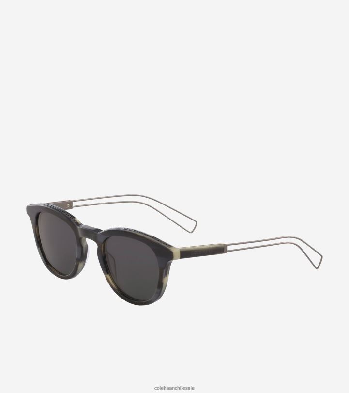 Cole Haan gafas de sol redondas modernas bronce de cañón B8D8B530 hombres accesorios