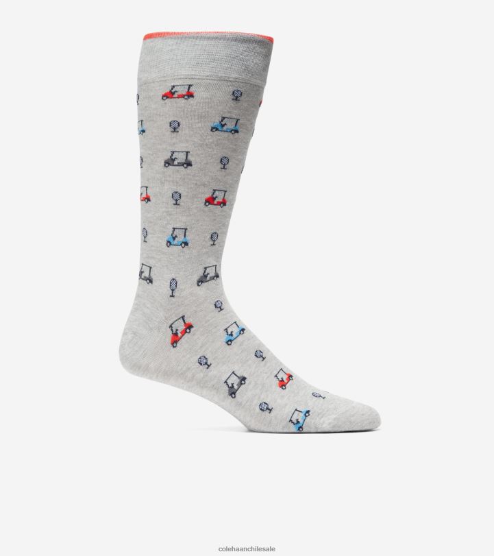 Cole Haan calcetín de vestir gris B8D8B616 hombres accesorios