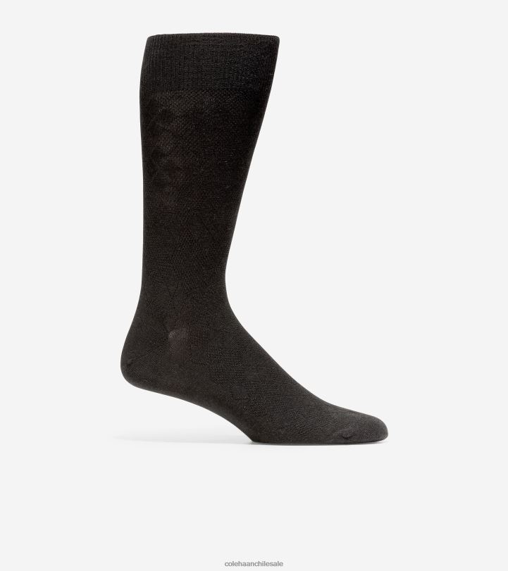 Cole Haan calcetines tonales con rombos negro B8D8B607 hombres accesorios