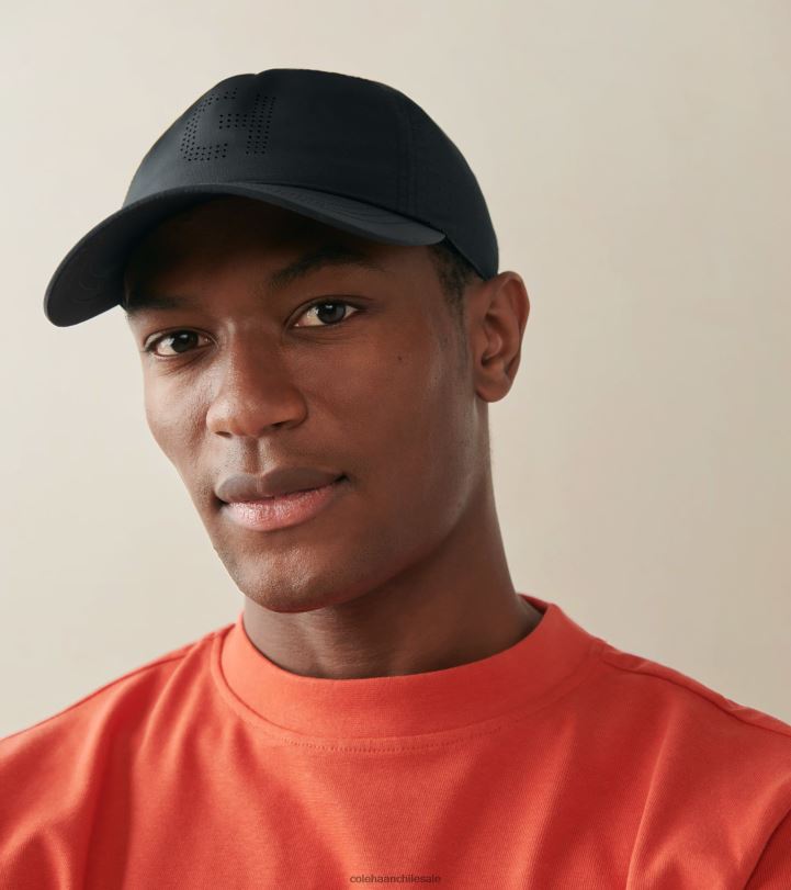 Cole Haan gorra de béisbol con logo bordado negro B8D8B579 hombres accesorios