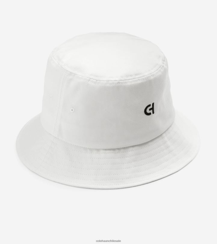 Cole Haan sombrero de pescador de algodón Blanco óptico B8D8B501 hombres accesorios