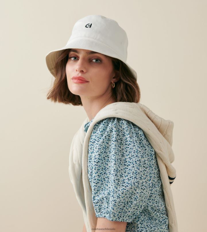 Cole Haan sombrero de pescador de algodón Blanco óptico B8D8B501 hombres accesorios