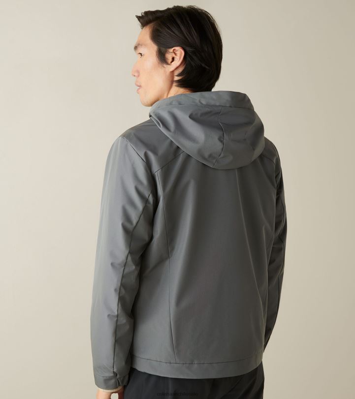 Cole Haan chaqueta para correr gris B8D8B559 hombres ropa