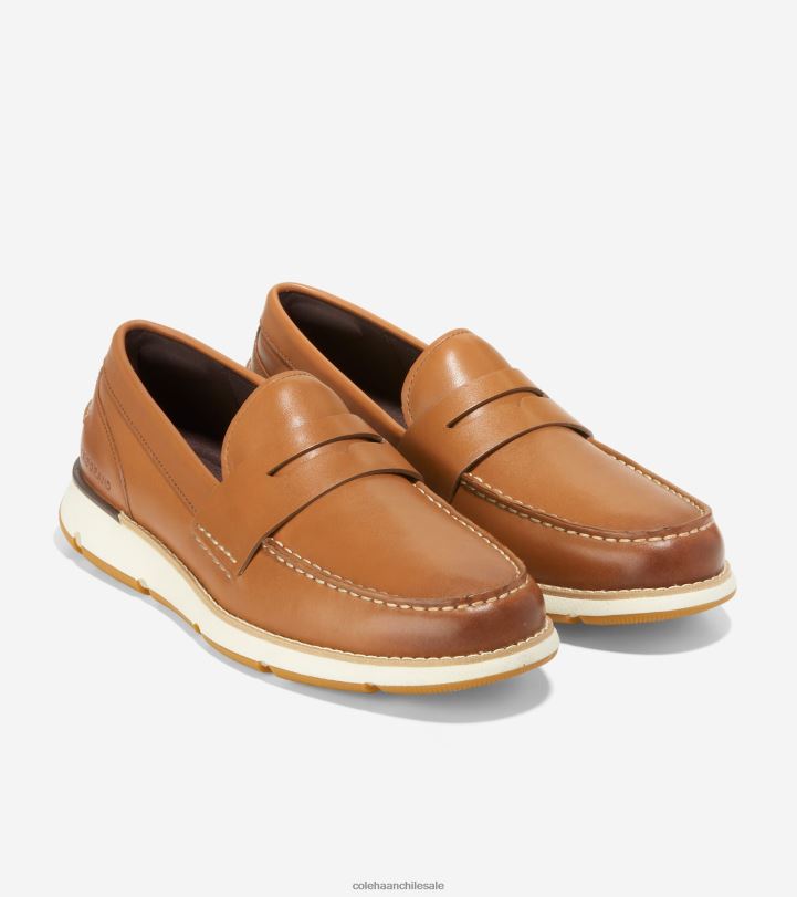 Cole Haan 4. mocasín zerogrand bronceado británico-marfil B8D8B454 hombres calzado