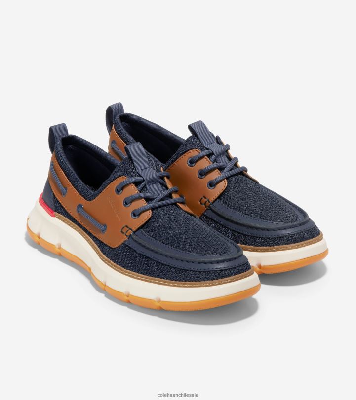 Cole Haan 4.zapato náutico de regata zerogrand blazer azul marino-británico tan-marfil B8D8B257 hombres calzado
