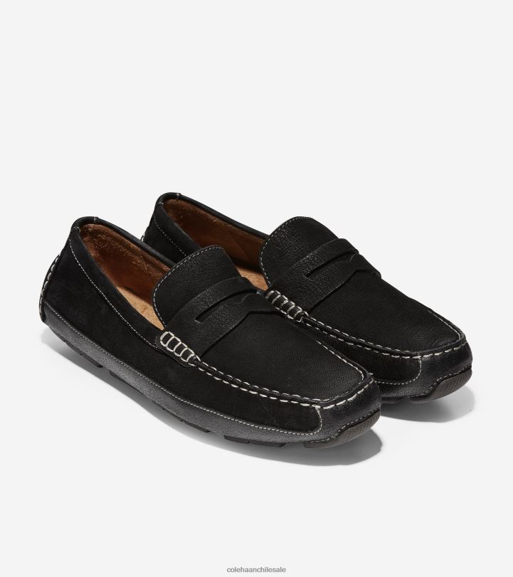 Cole Haan conductor del penique de wyatt negro B8D8B416 hombres calzado