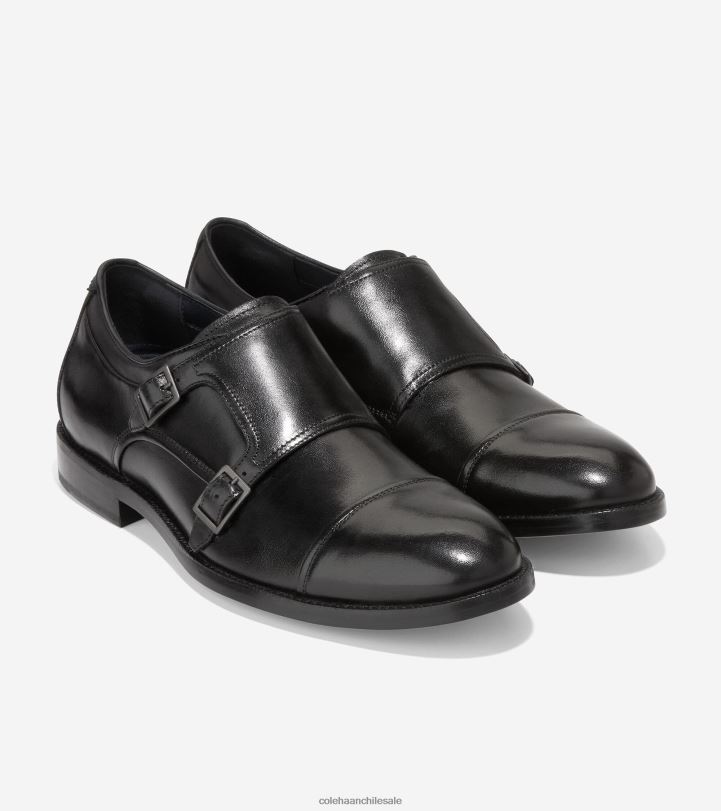 Cole Haan correa de monje harrison negro B8D8B473 hombres calzado
