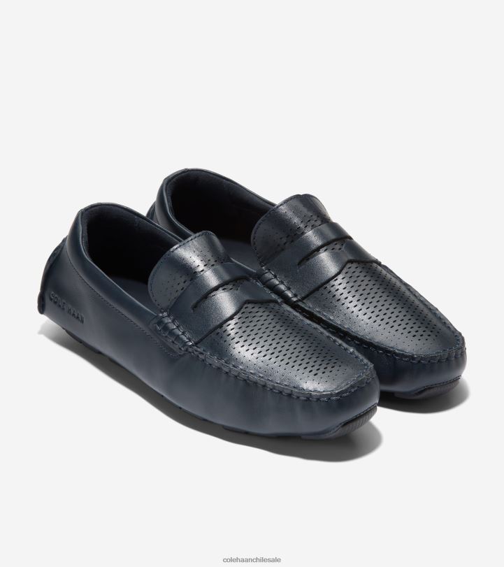 Cole Haan gran controlador de centavo láser chaqueta azul marino B8D8B295 hombres calzado