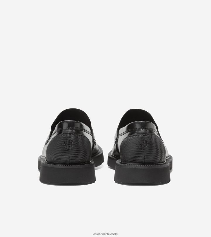 Cole Haan mocasines clásicos americanos con borlas cepillado negro B8D8B449 hombres calzado