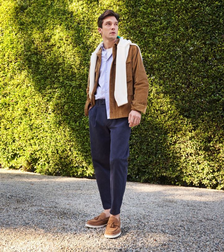 Cole Haan mocasines clásicos americanos con borlas garceta dorada B8D8B450 hombres calzado