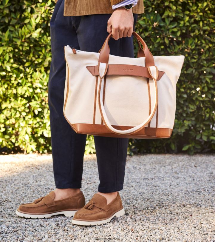 Cole Haan mocasines clásicos americanos con borlas garceta dorada B8D8B450 hombres calzado