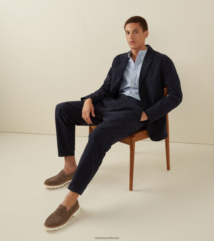 Cole Haan mocasines clásicos americanos garceta nubuck trufada B8D8B377 hombres calzado