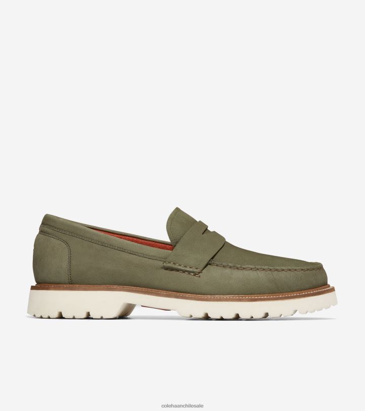 Cole Haan mocasines clásicos americanos garza de hoja de té B8D8B374 hombres calzado