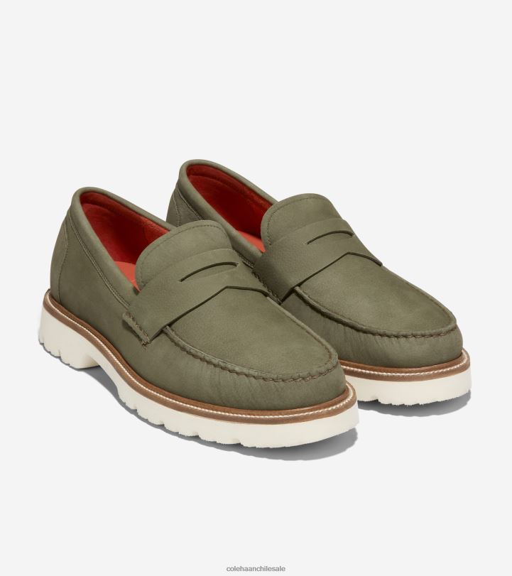 Cole Haan mocasines clásicos americanos garza de hoja de té B8D8B374 hombres calzado