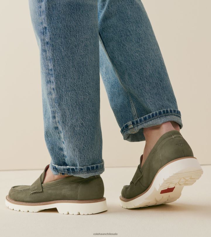 Cole Haan mocasines clásicos americanos garza de hoja de té B8D8B374 hombres calzado