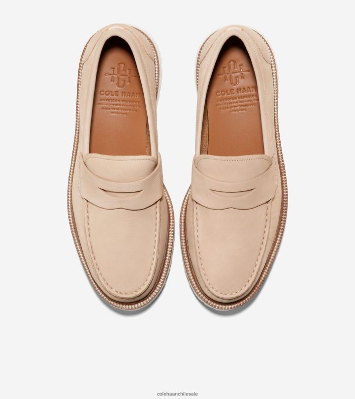 Cole Haan mocasines clásicos americanos sésamo-garceta B8D8B375 hombres calzado