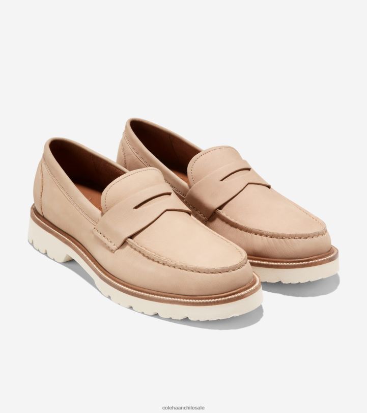 Cole Haan mocasines clásicos americanos sésamo-garceta B8D8B375 hombres calzado