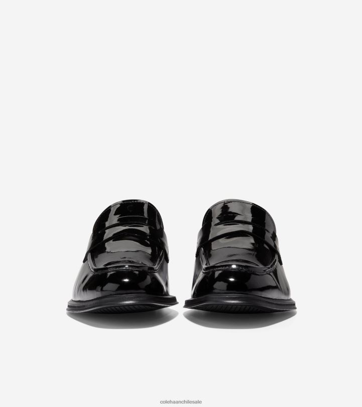 Cole Haan mocasines clásicos modernos charol negro B8D8B448 hombres calzado