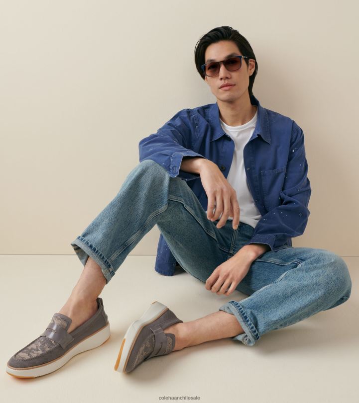 Cole Haan mocasines grandpro topspin torre eiffel camo-marfil stitchlite B8D8B319 hombres calzado