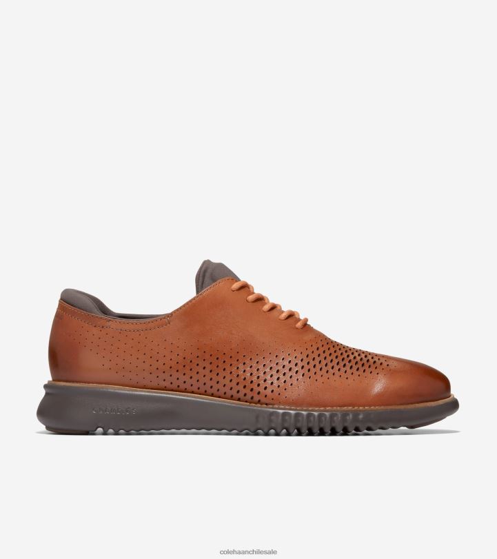 Cole Haan 2. punta de ala láser zerogrand oxford bronceado británico-java B8D8B270 hombres calzado