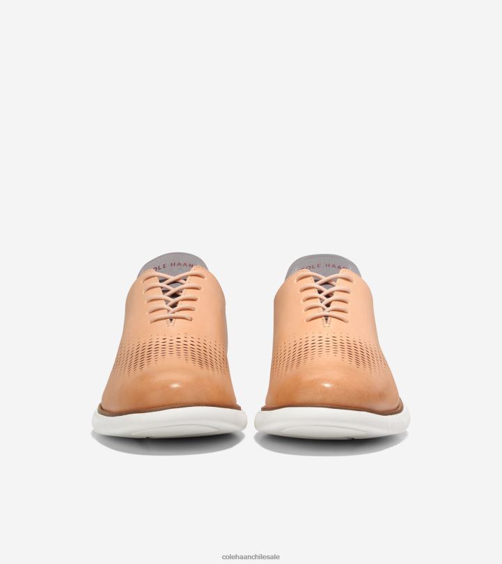 Cole Haan 2. punta de ala láser zerogrand oxford horizonte de la ciudad de bronceado blanqueado-marfil B8D8B267 hombres calzado