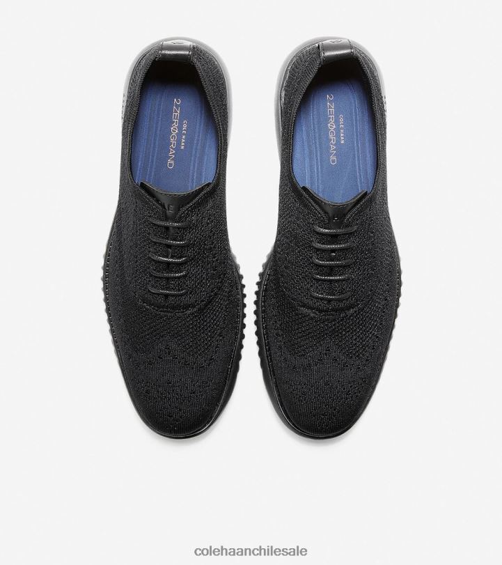 Cole Haan 2.zerogrand punta de ala oxford puntada negra B8D8B276 hombres calzado