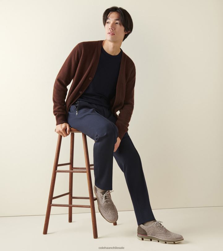 Cole Haan 4.zerogrand oxford Stitchlite gris piedra B8D8B364 hombres calzado