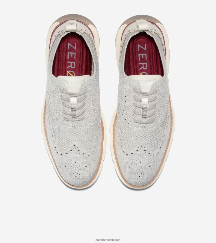 Cole Haan 4.zerogrand oxford abedul plateado-paloma stitchlite B8D8B361 hombres calzado