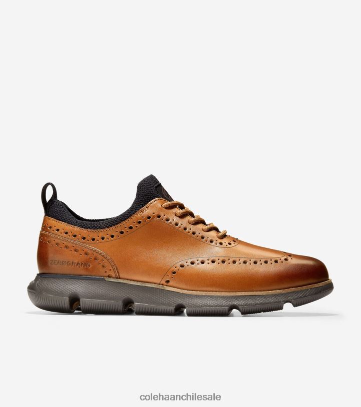 Cole Haan 4.zerogrand punta de ala oxford bronceado británico-java B8D8B371 hombres calzado
