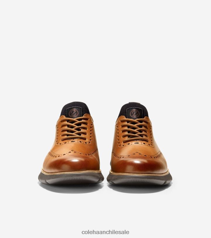 Cole Haan 4.zerogrand punta de ala oxford bronceado británico-java B8D8B371 hombres calzado