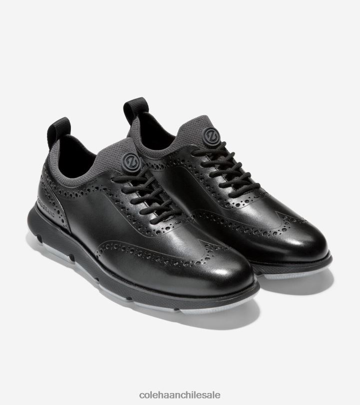 Cole Haan 4.zerogrand punta de ala oxford negro B8D8B372 hombres calzado