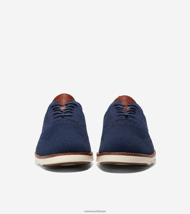 Cole Haan Oxford de punta de ala zerogrand azul marino stitchlite-marfil B8D8B428 hombres calzado