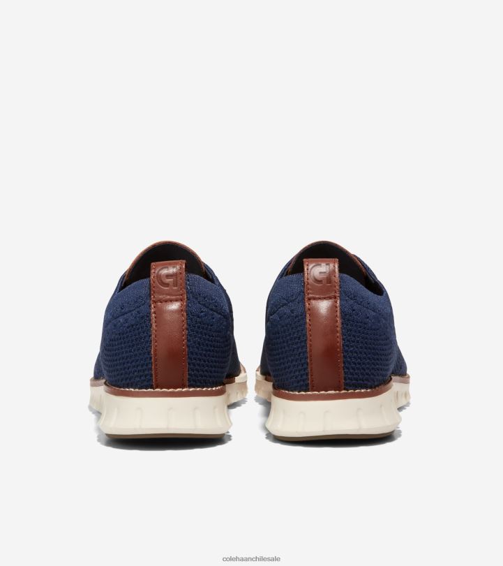 Cole Haan Oxford de punta de ala zerogrand azul marino stitchlite-marfil B8D8B428 hombres calzado