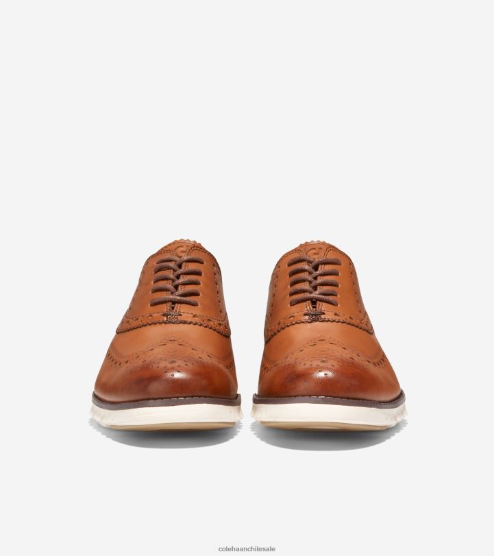 Cole Haan Oxford de punta de ala zerogrand bronceado británico B8D8B395 hombres calzado
