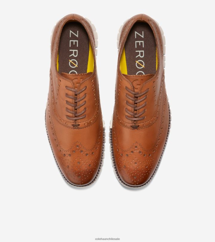 Cole Haan Oxford de punta de ala zerogrand bronceado británico B8D8B395 hombres calzado