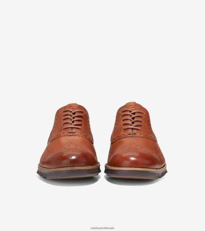 Cole Haan Oxford de punta de ala zerogrand bronceado británico-java B8D8B397 hombres calzado