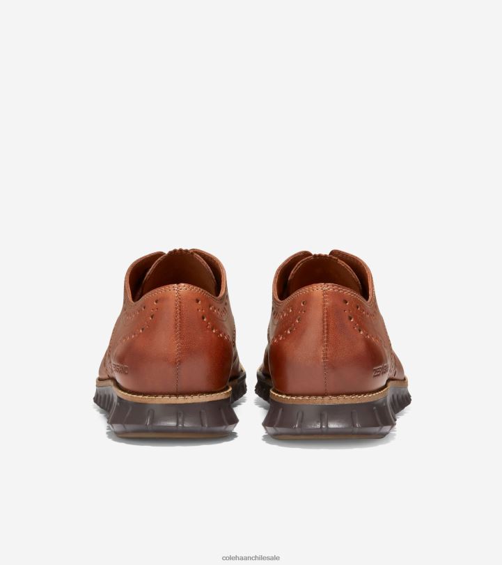 Cole Haan Oxford de punta de ala zerogrand bronceado británico-java B8D8B397 hombres calzado