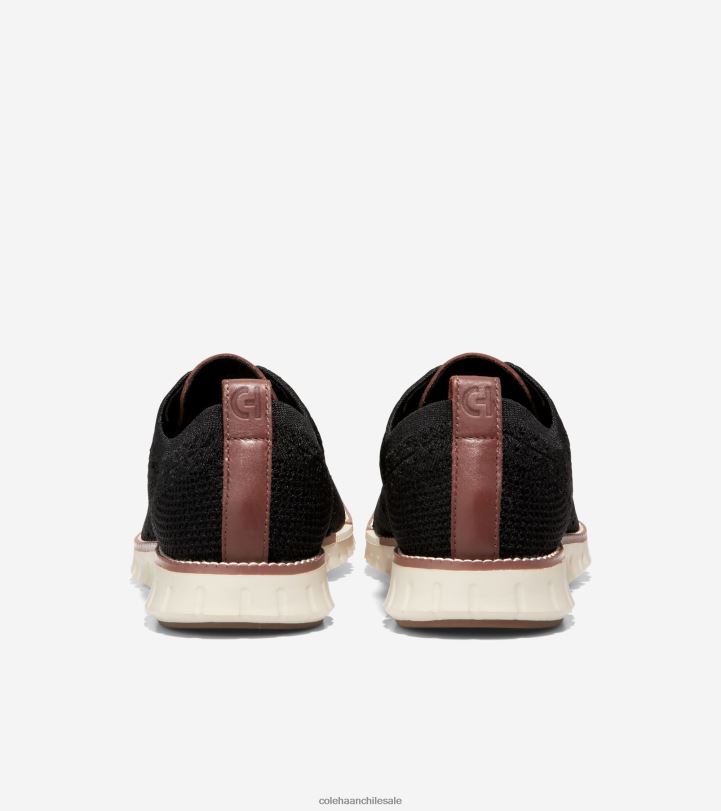 Cole Haan Oxford de punta de ala zerogrand negro stitchlite-marfil B8D8B429 hombres calzado