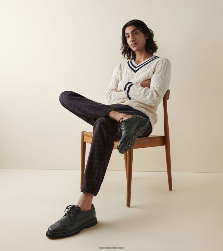 Cole Haan clásicos americanos de ala larga oxford negro B8D8B389 hombres calzado