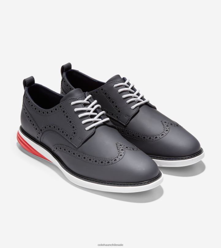 Cole Haan gran evolución shortwing oxford índigo tinta-óptica llama blanca B8D8B458 hombres calzado