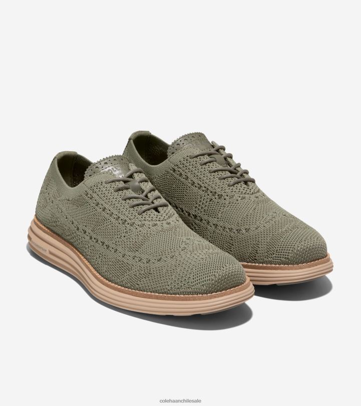 Cole Haan originalgrand remasterizado longwing oxford Stitchlite de camuflaje verde oliva con profundidad de hoja de té B8D8B443 hombres calzado