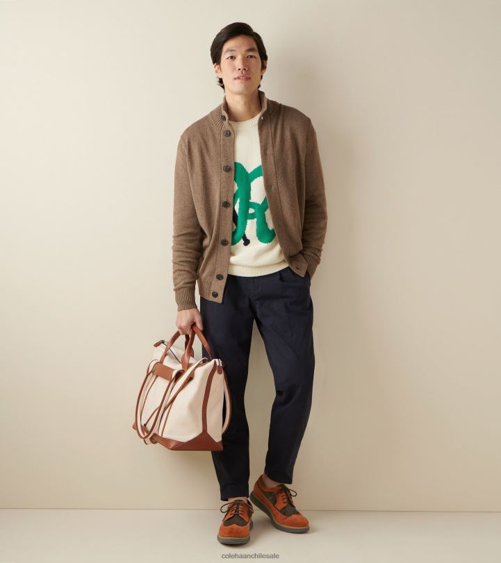 Cole Haan originalgrand remasterizado longwing oxford rojo marrón-chocolate oscuro oliva B8D8B325 hombres calzado