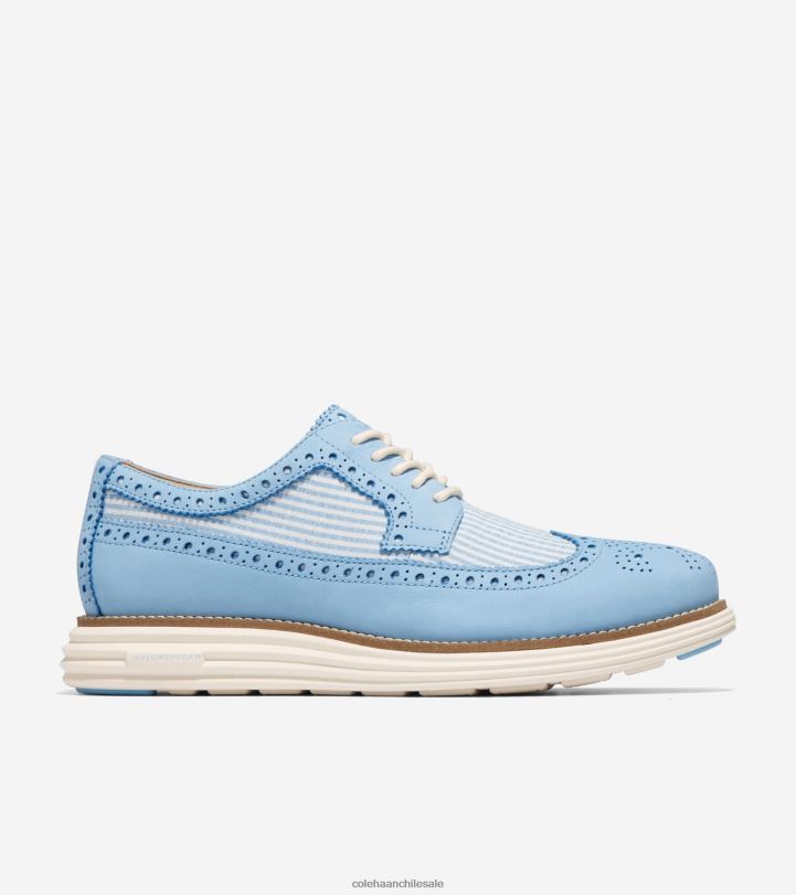 Cole Haan originalgrand remasterizado longwing oxford seersucker de campana azul B8D8B288 hombres calzado