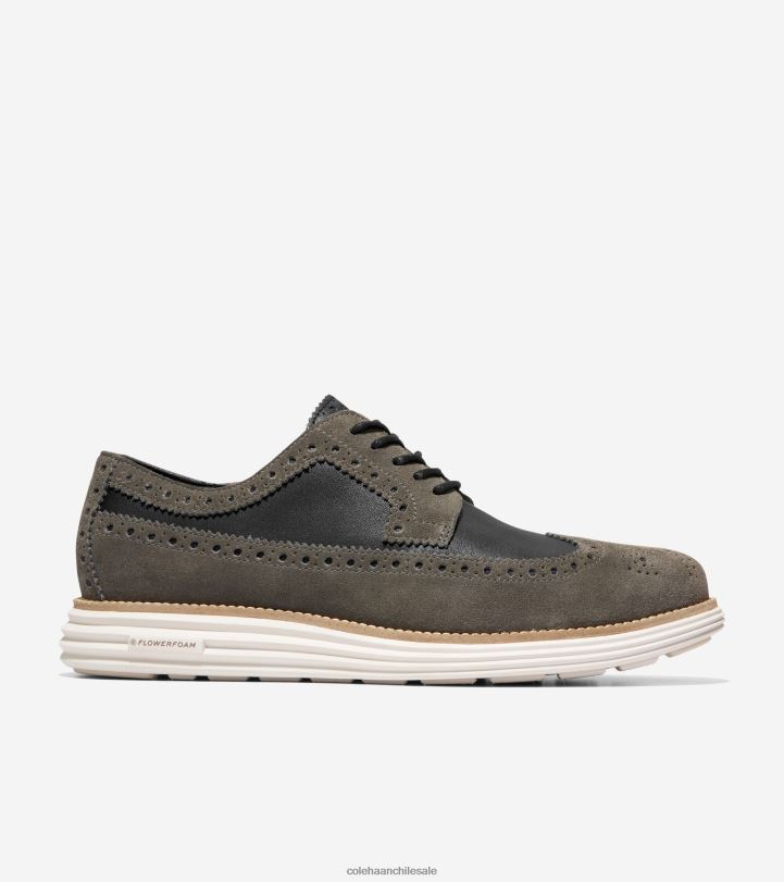 Cole Haan originalgrand remasterizado longwing oxford tormenta silenciosa-negro-marfil B8D8B327 hombres calzado